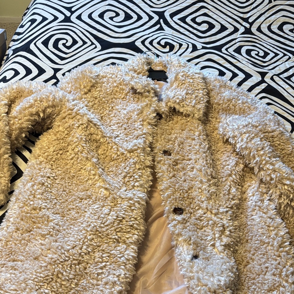 Lulu's Cozy Cream Teddy Jacket